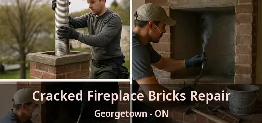Cracked Fireplace Bricks Repair Georgetown - ON Cracked Fireplace Bricks Repair Georgetown - ON