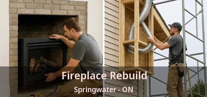 Fireplace Rebuild Springwater - ON Fireplace Rebuild Springwater - ON