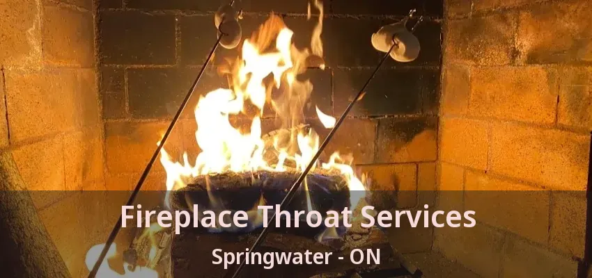 Fireplace Throat Services Springwater - ON Fireplace Throat Services Springwater - ON