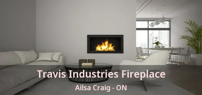 Travis Industries Fireplace Ailsa Craig - ON Travis Industries Fireplace Ailsa Craig - ON